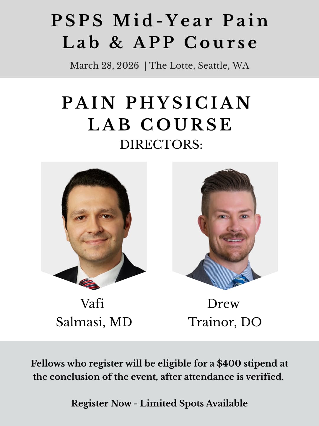 Pain Lab Course